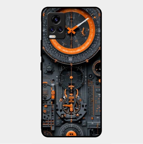 Mechanical Timepiece Glass Phone Cover Vivo V20 Pro 5G