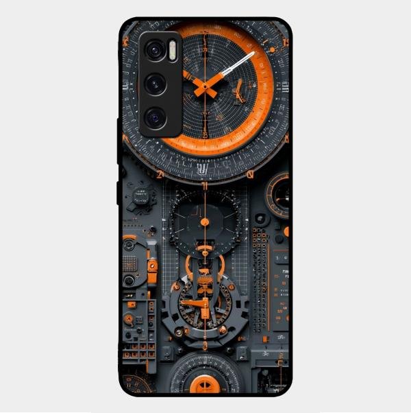 Mechanical Timepiece Glass Phone Cover Vivo V20 Se