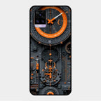 Mechanical Timepiece Glass Phone Cover Vivo V20