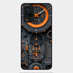 Mechanical Timepiece Glass Phone Cover Vivo V21 5G