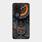 Mechanical Timepiece Glass Phone Cover Vivo V50 5G