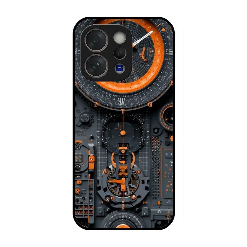 Mechanical Timepiece Glass Phone Cover Vivo V70 5G