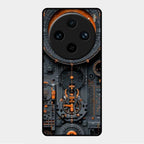 Mechanical Timepiece Glass Phone Cover Vivo X100 Pro 5G