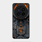 Mechanical Timepiece Glass Phone Cover Vivo X200 Pro 5G