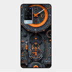 Mechanical Timepiece Glass Phone Cover Vivo X60 5G