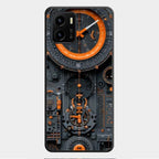 Mechanical Timepiece Glass Phone Cover Vivo Y01