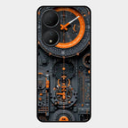 Mechanical Timepiece Glass Phone Cover Vivo Y100 5G