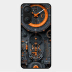Mechanical Timepiece Glass Phone Cover Vivo Y18E