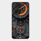 Mechanical Timepiece Glass Phone Cover Vivo Y27