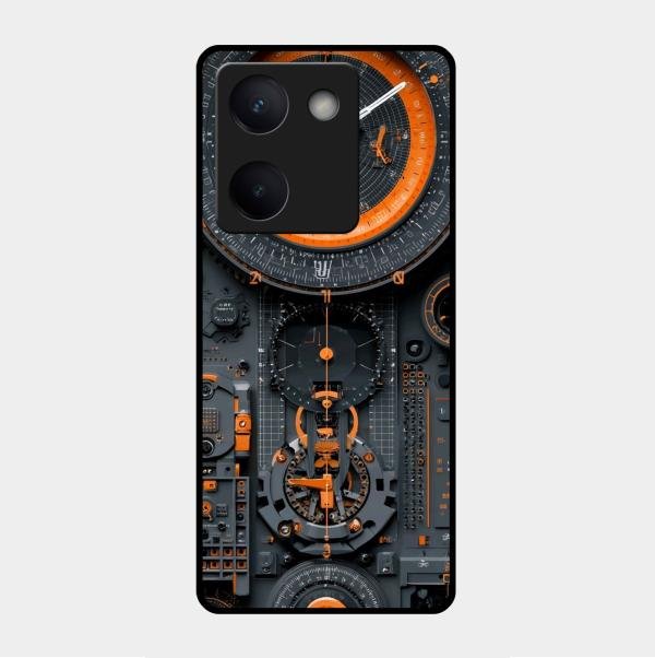 Mechanical Timepiece Glass Phone Cover Vivo Y300 Plus 5G