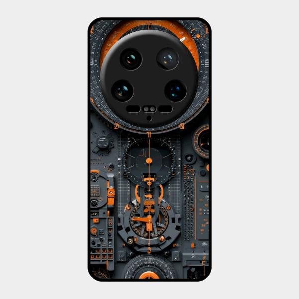 Mechanical Timepiece Glass Phone Cover Xiaomi 14 Ultra