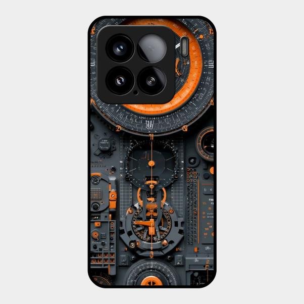 Mechanical Timepiece Glass Phone Cover Xiaomi 15 5G