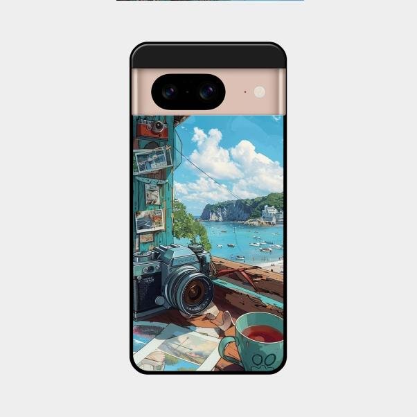 Memoirs in Color Glass Case Cover For Google Pixel 8 5G