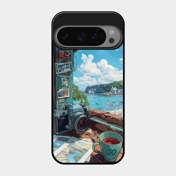 Memoirs in Color Glass Case Cover For Google Pixel 9 Pro 5G