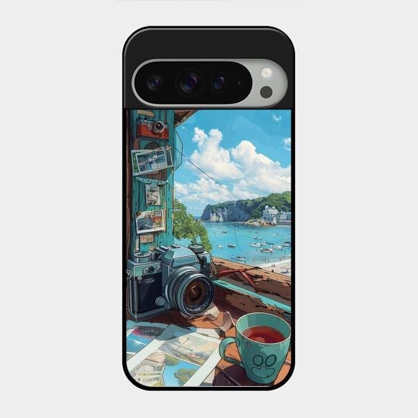 Memoirs in Color Glass Case Cover For Google Pixel 9 Pro Xl