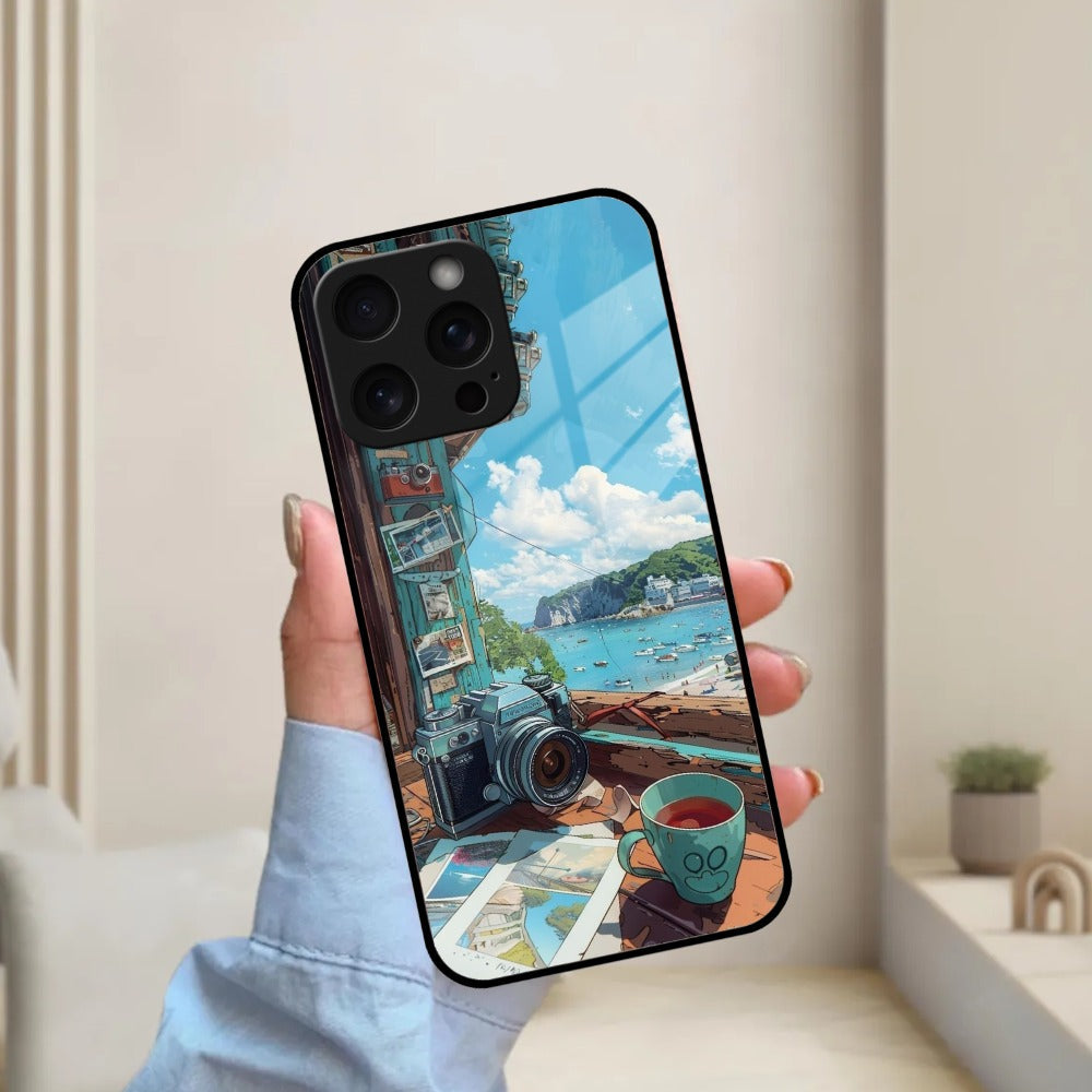 Memoirs in Color Glass Case Cover For Motorola