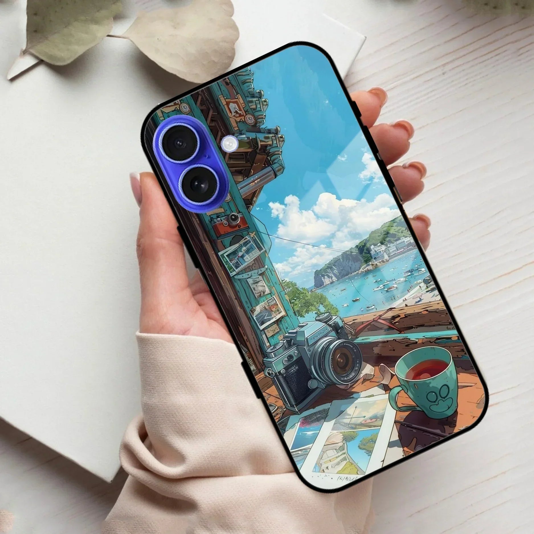 Memoirs in Color Glass Case Cover For iPhone - ShopOnCliQ