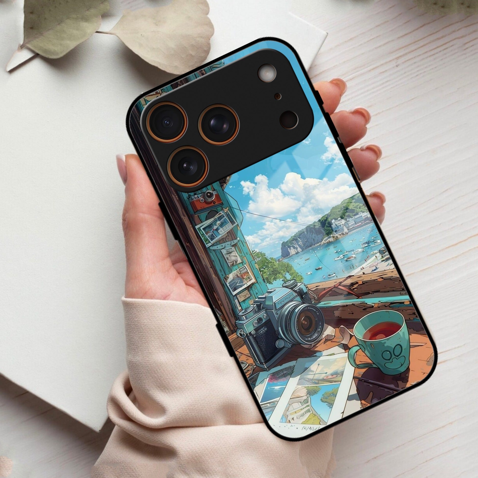 Memoirs in Color Glass Case Cover For iPhone 17 Pro