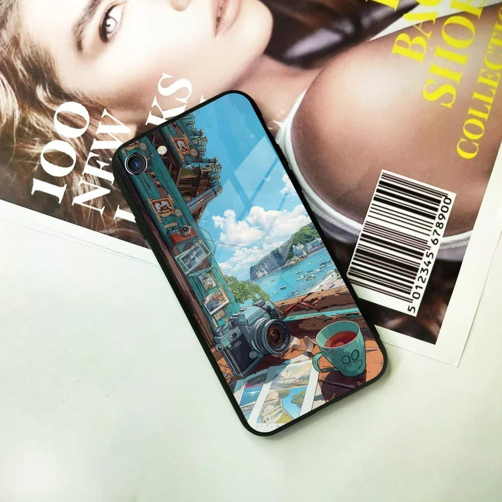 Memoirs in Color Glass Case Cover For iPhone - ShopOnCliQ