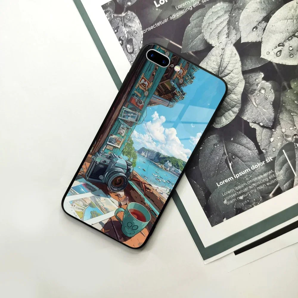 Memoirs in Color Glass Case Cover For iPhone - ShopOnCliQ