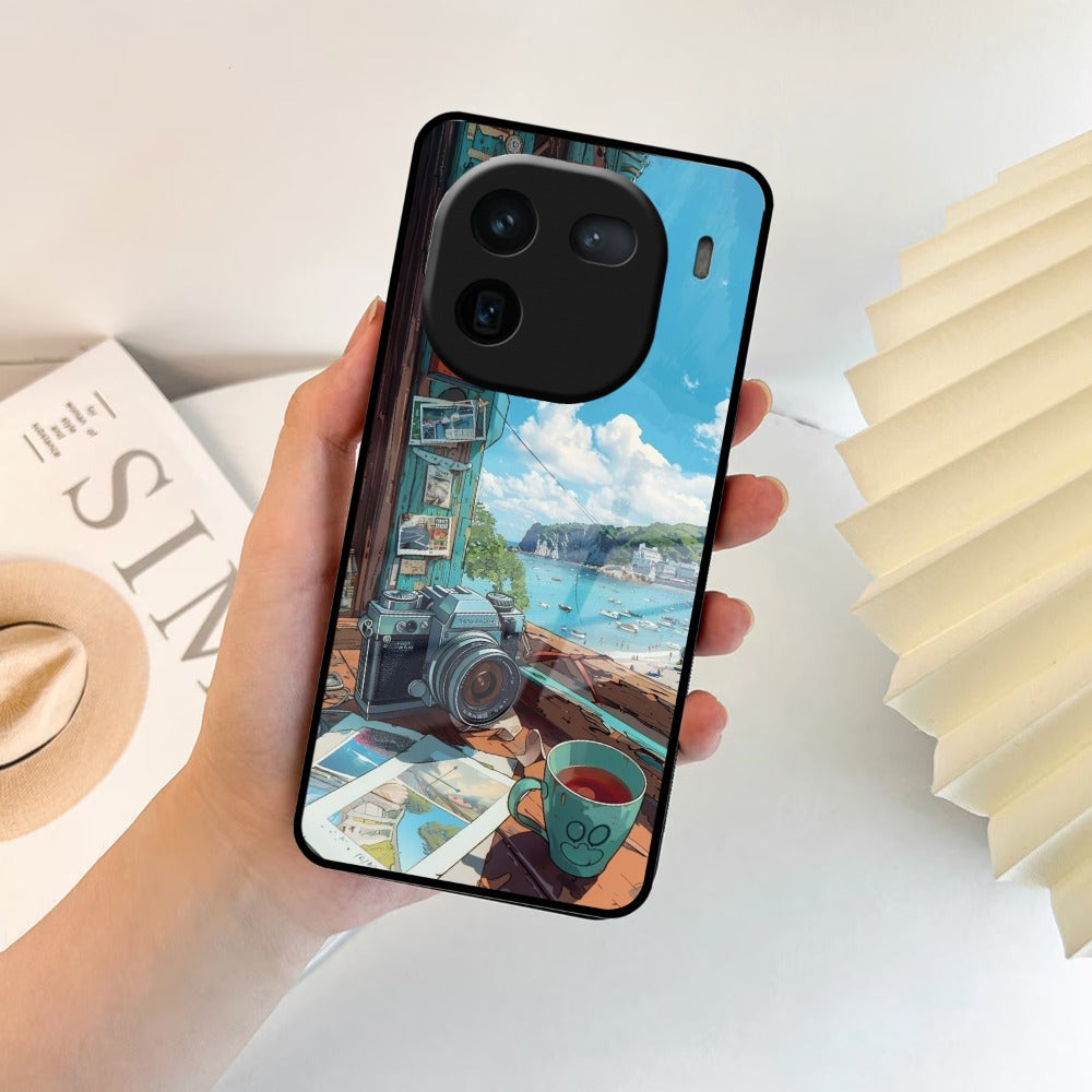 Memoirs in Color Glass Case Cover For iQOO