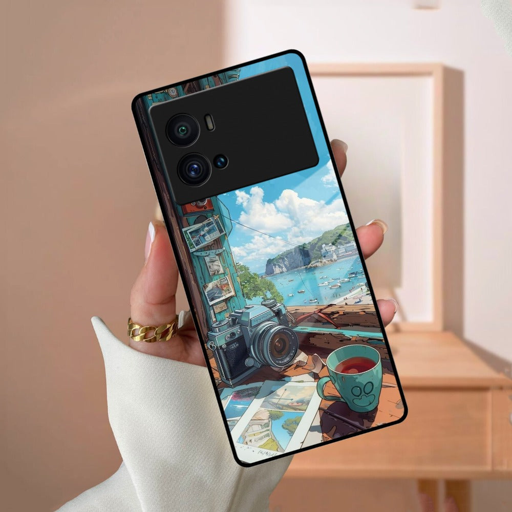 Memoirs in Color Glass Case Cover For iQOO