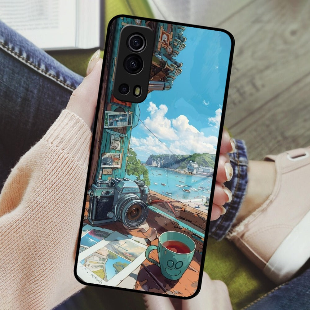 Memoirs in Color Glass Case Cover For iQOO