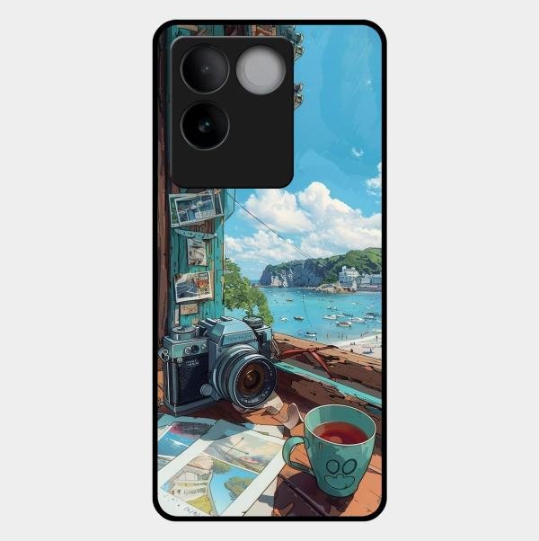 Memoirs in Color Glass Case Cover For Iqoo Z7 Pro 5G