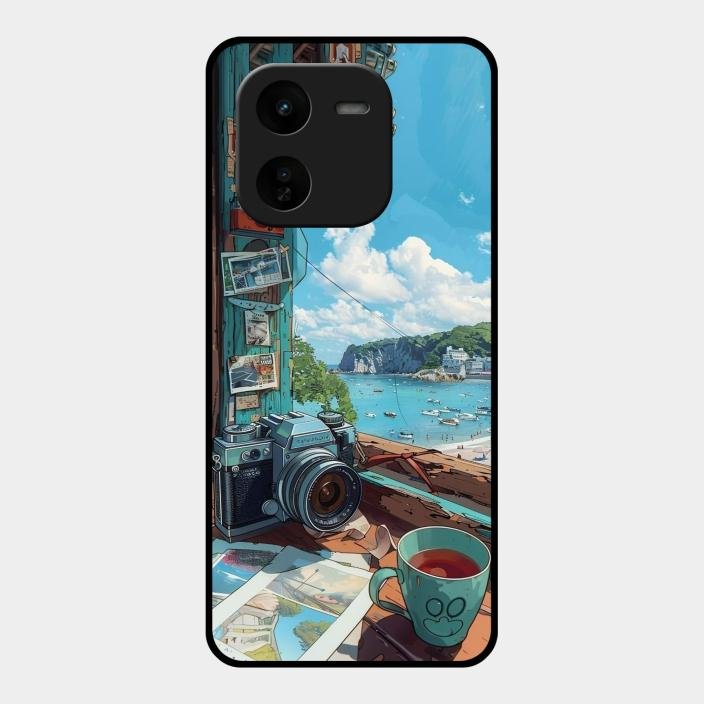 Memoirs in Color Glass Case Cover For Iqoo Z9X 5G