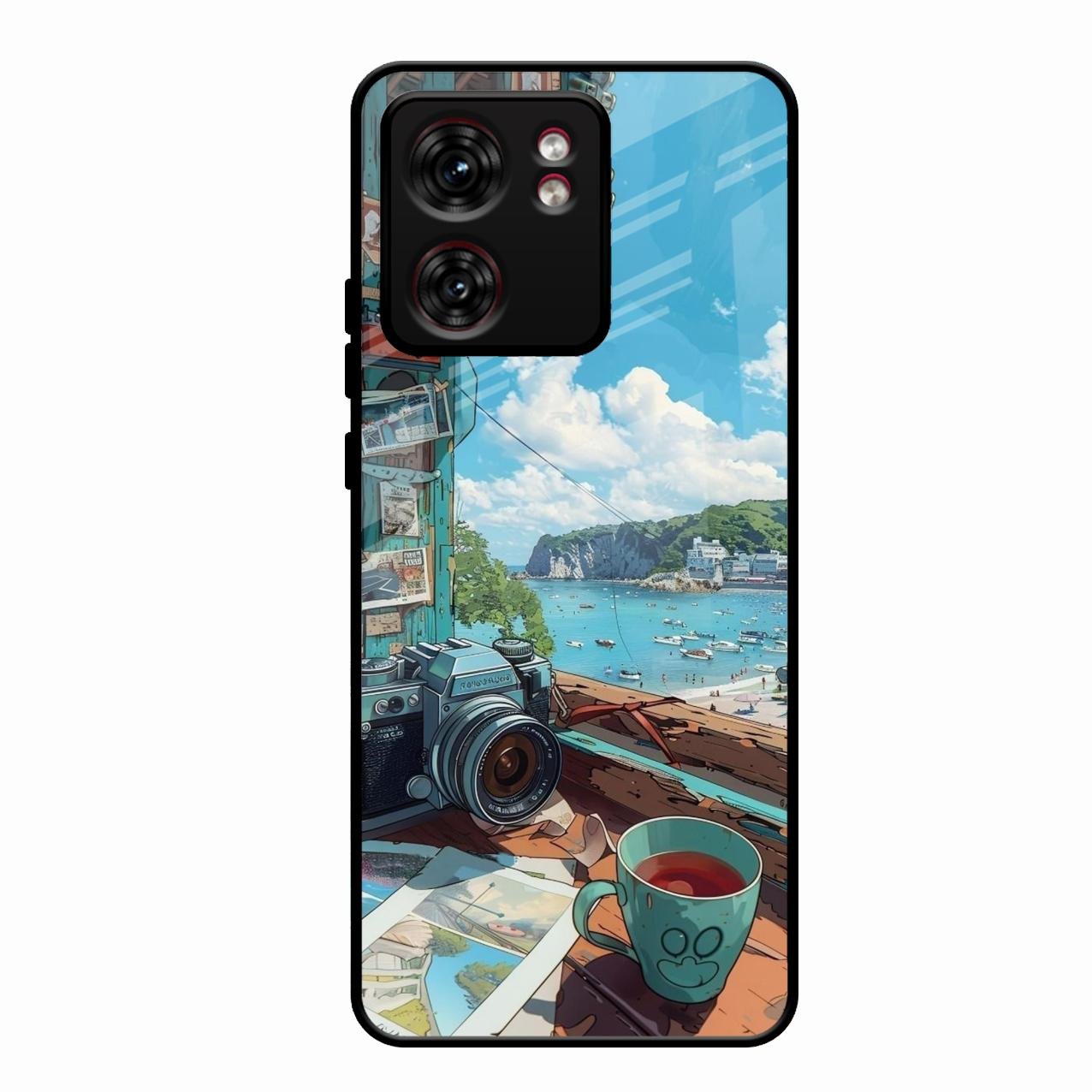Memoirs in Color Glass Case Cover For Motorola Edge 40