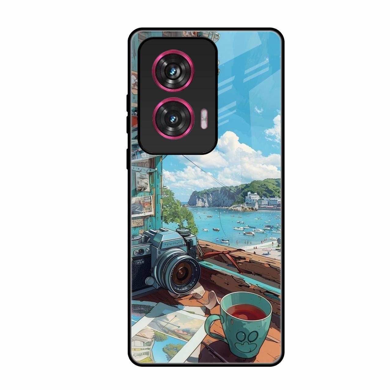 Memoirs in Color Glass Case Cover For Motorola Edge 50 Fusion 5G