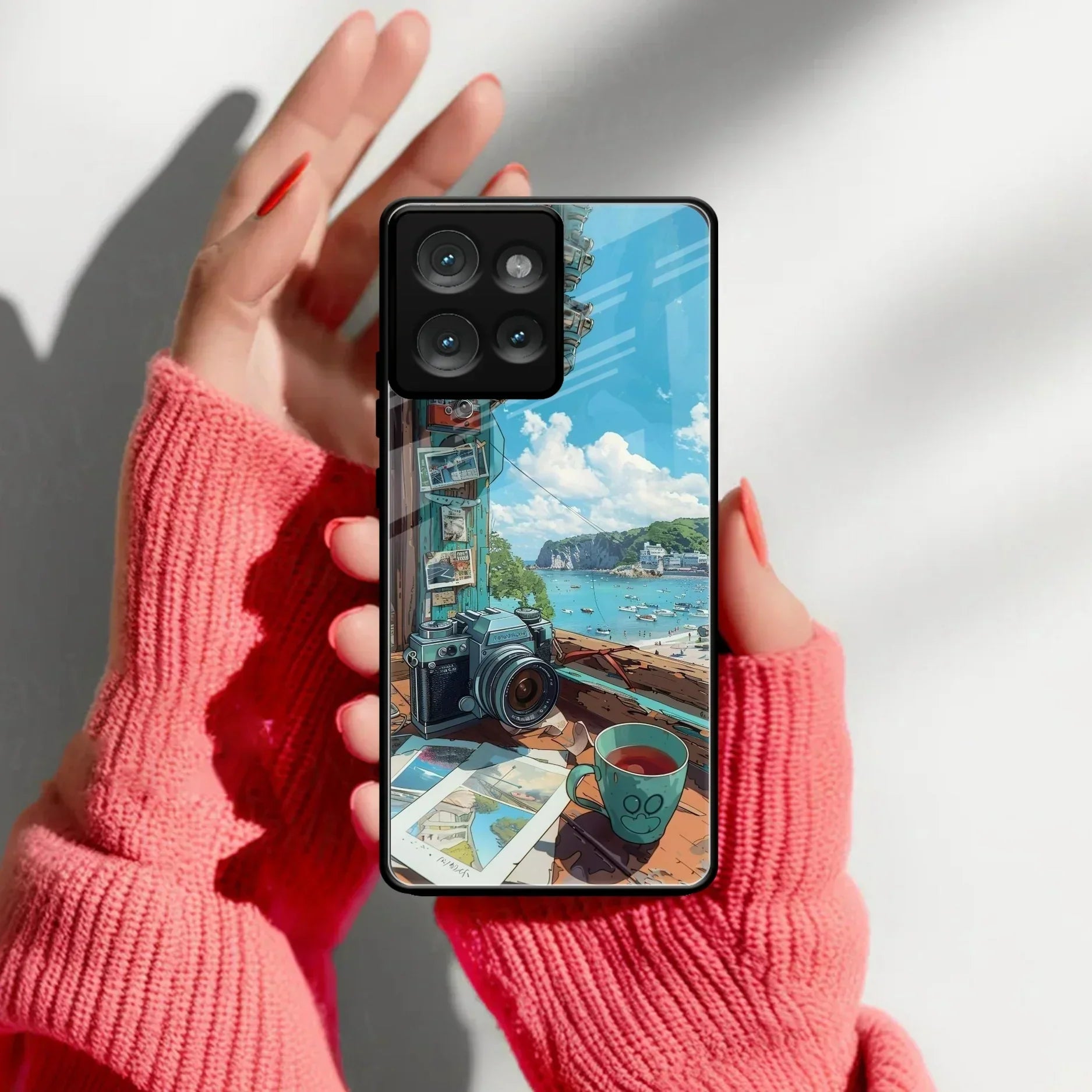 Memoirs in Color Glass Case Cover For Motorola - ShopOnCliQ