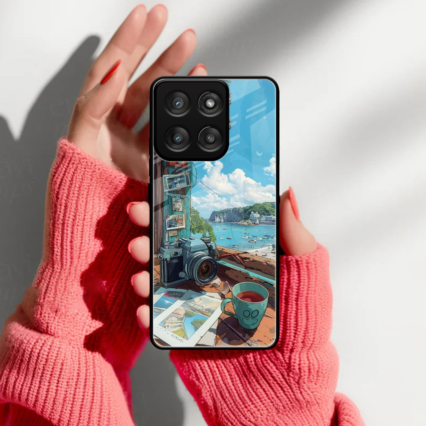 Memoirs in Color Glass Case Cover For Motorola