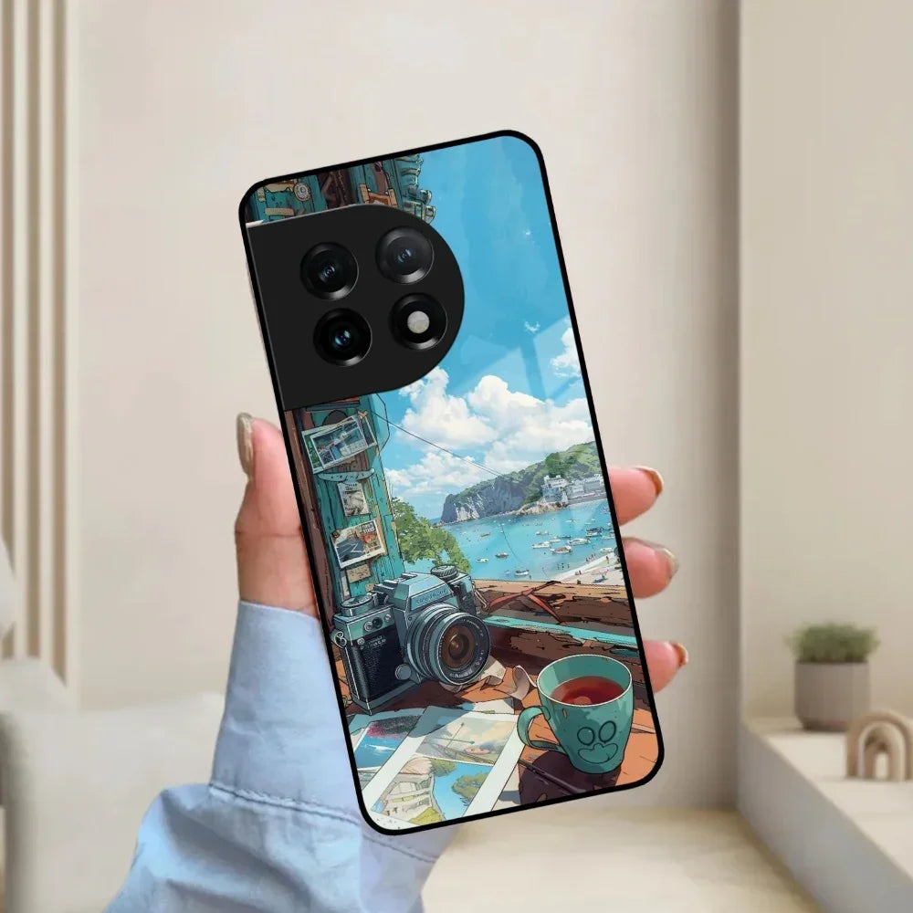 Memoirs in Color Glass Case Cover For OnePlus - ShopOnCliQ