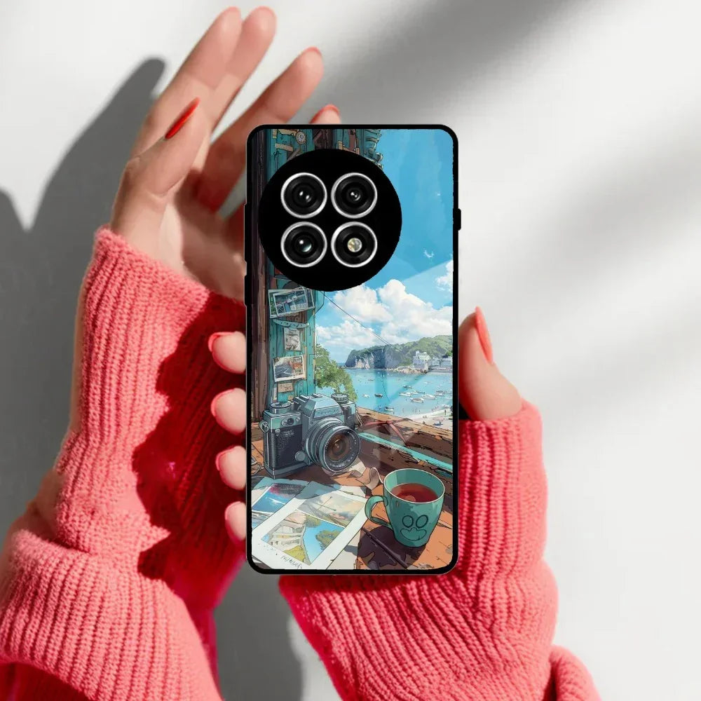 Memoirs in Color Glass Case Cover For OnePlus - ShopOnCliQ
