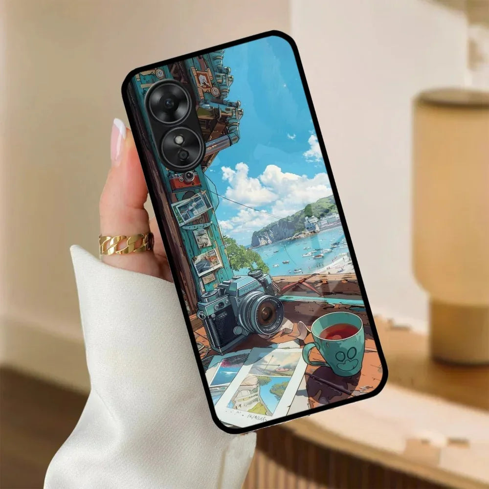 Memoirs in Color Glass Case Cover For Oppo - ShopOnCliQ