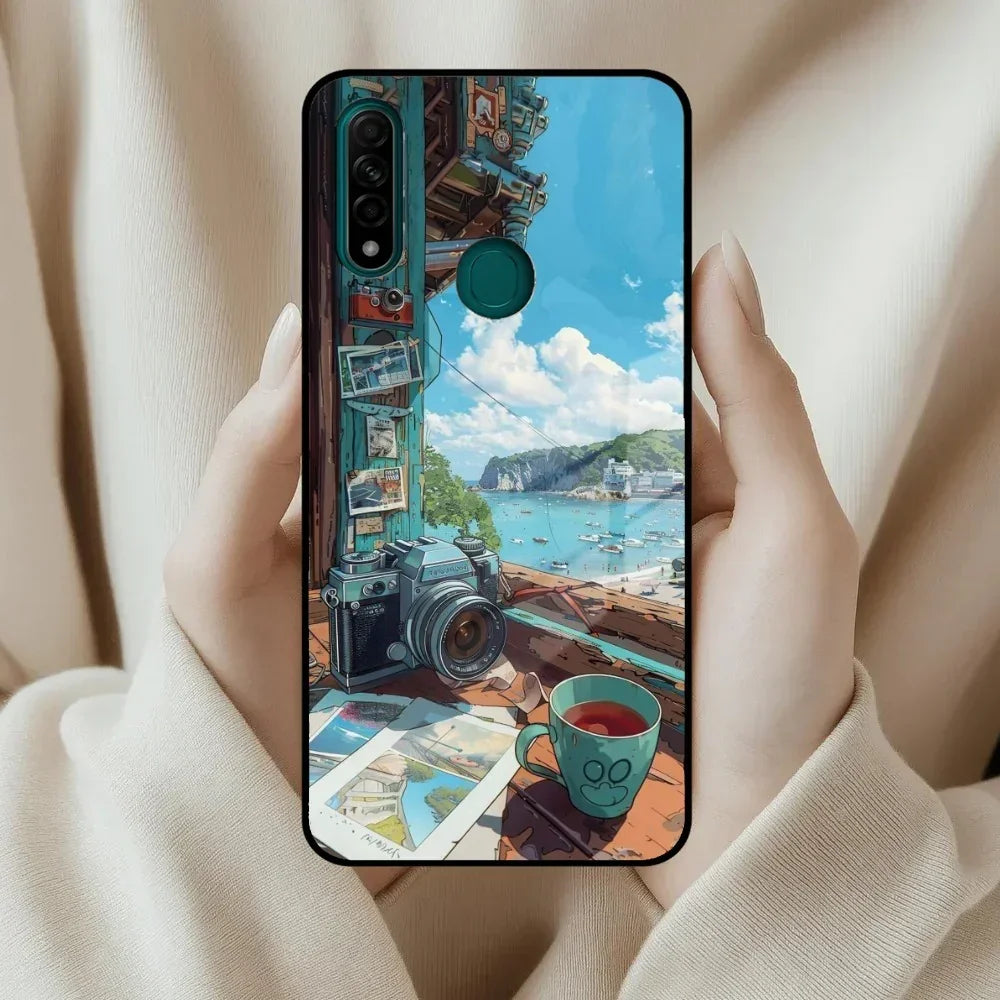 Memoirs in Color Glass Case Cover For Oppo - ShopOnCliQ