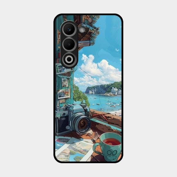 Memoirs in Color Glass Case Cover For Oppo A5 5G