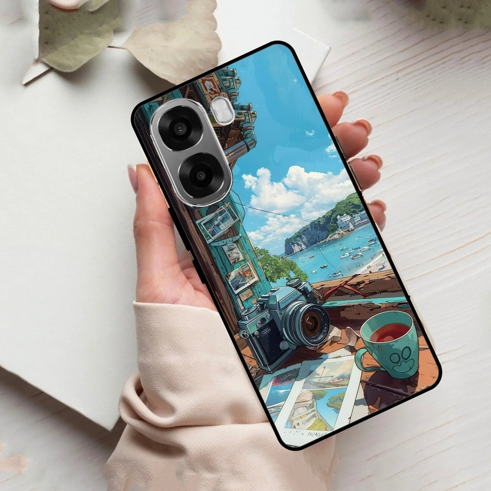 Memoirs in Color Glass Case Cover For Oppo