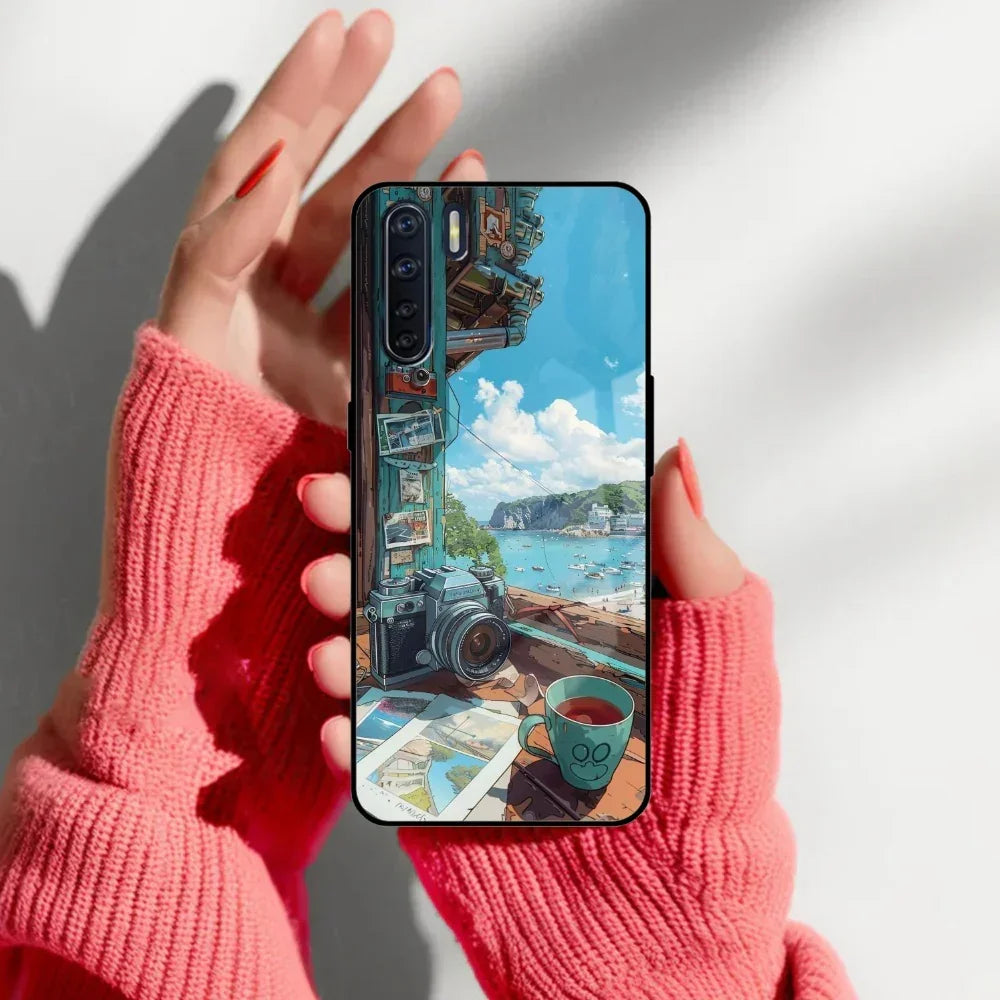 Memoirs in Color Glass Case Cover For Oppo - ShopOnCliQ