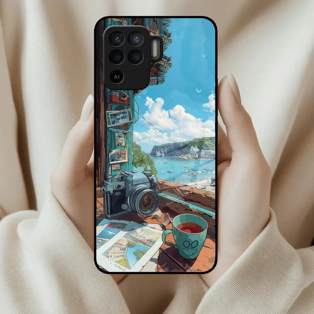 Memoirs in Color Glass Case Cover For Oppo - ShopOnCliQ