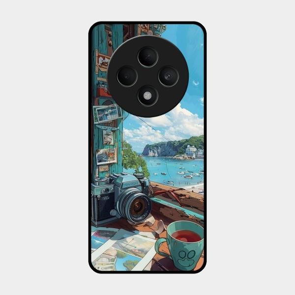 Memoirs in Color Glass Case Cover For Oppo F27 5G