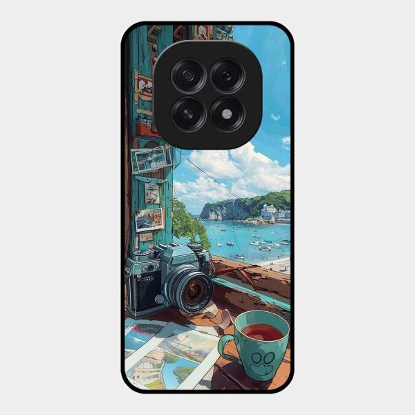 Memoirs in Color Glass Case Cover For Oppo F29 5G