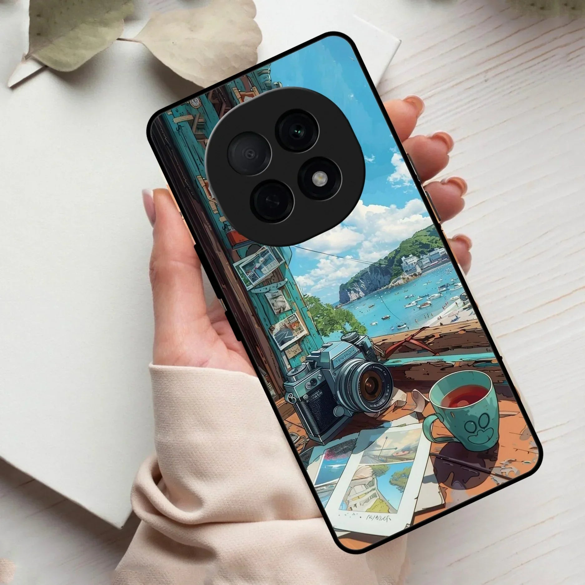 Memoirs in Color Glass Case Cover For Oppo - ShopOnCliQ