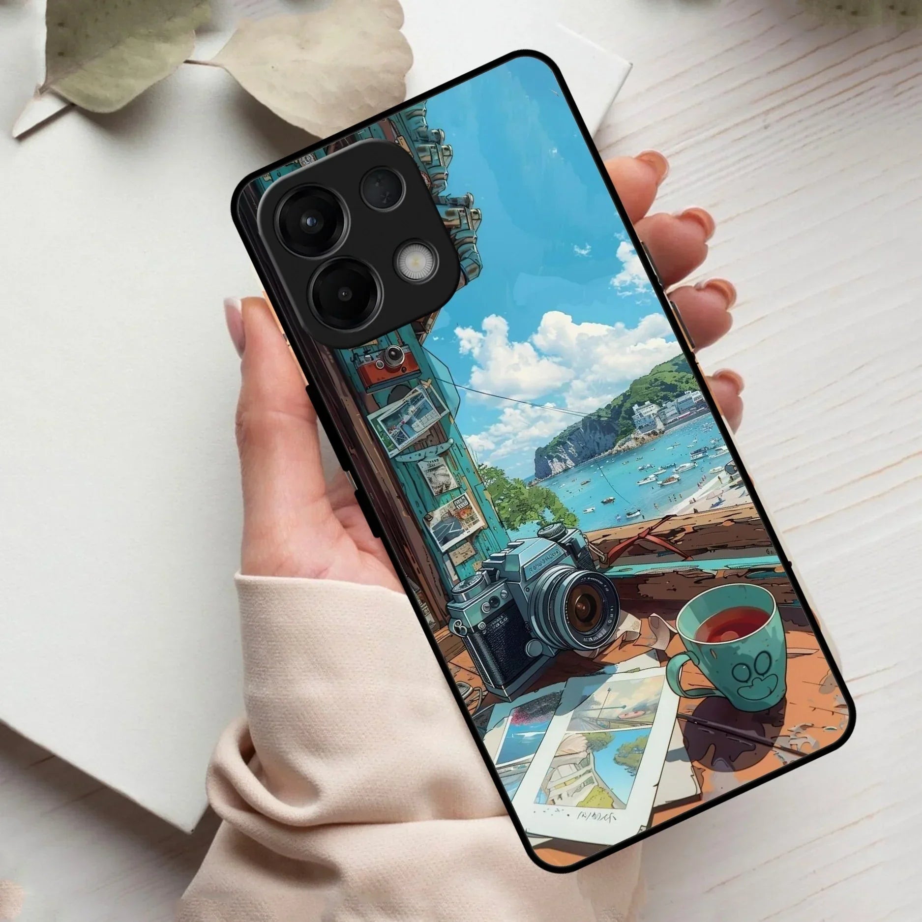 Memoirs in Color Glass Case Cover For Oppo - ShopOnCliQ