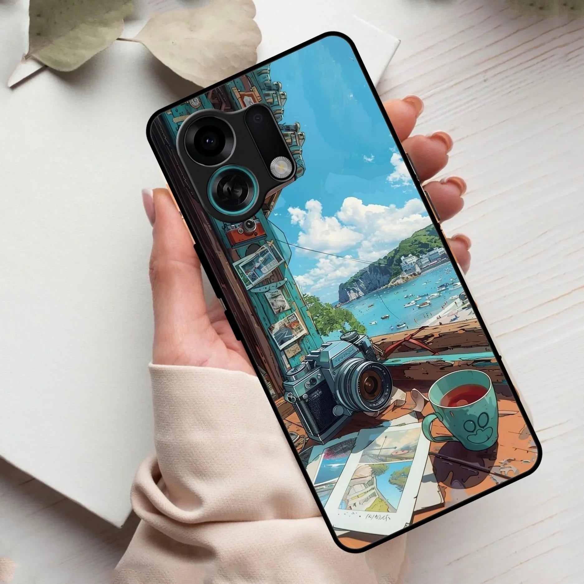 Memoirs in Color Glass Case Cover For Oppo - ShopOnCliQ