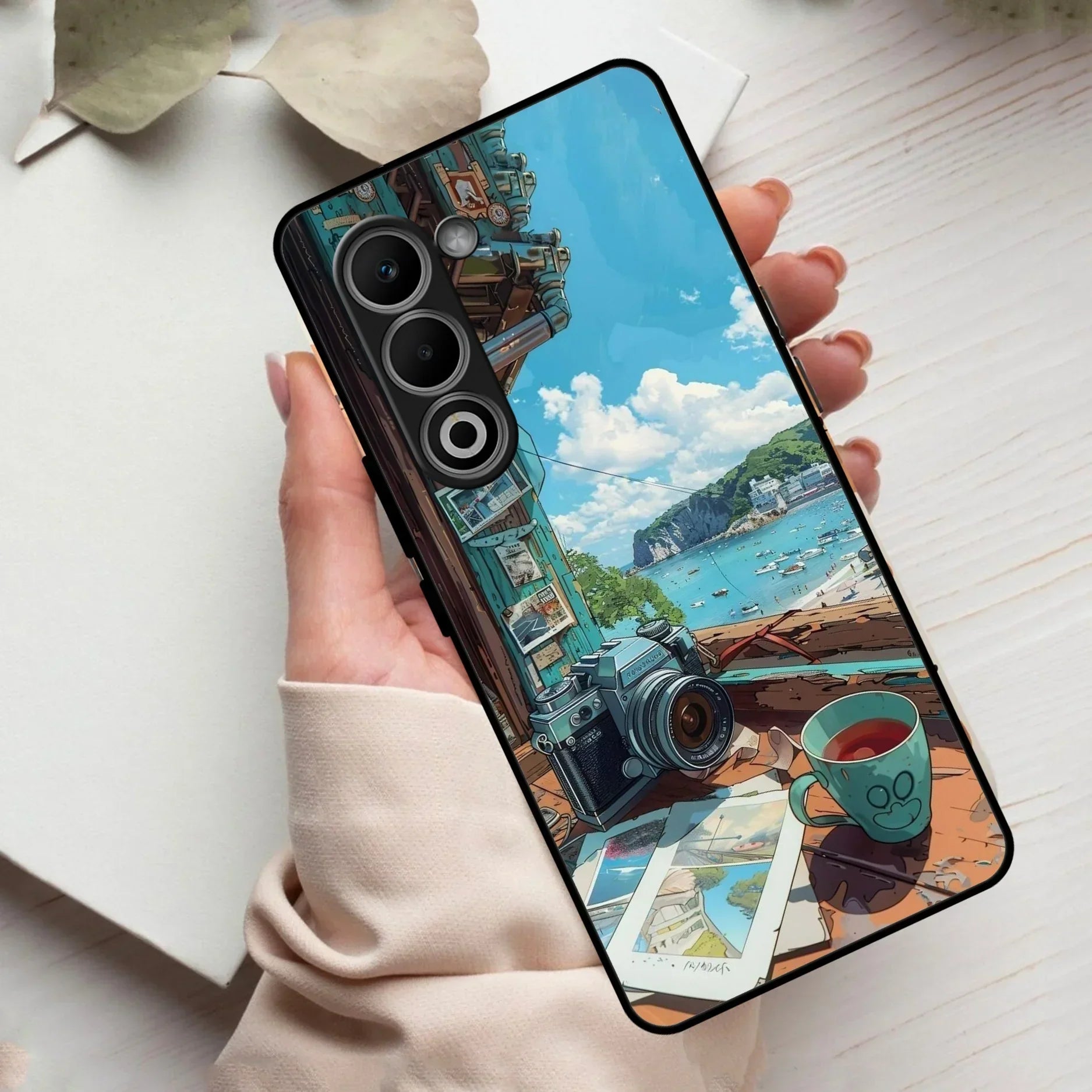 Memoirs in Color Glass Case Cover For Oppo - ShopOnCliQ