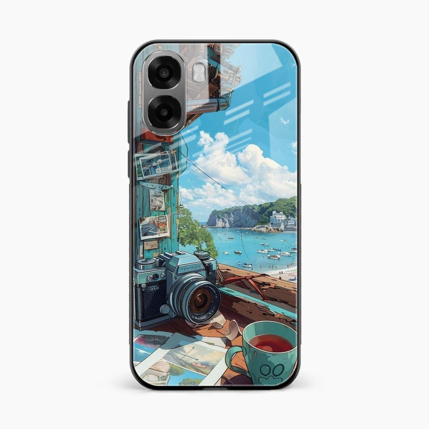 Memoirs in Color Glass Case Cover For Oppo K14x 5G