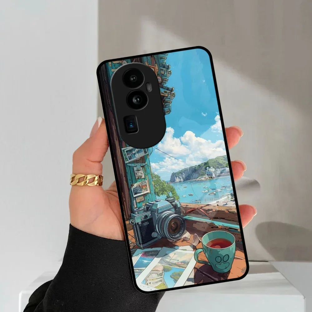 Memoirs in Color Glass Case Cover For Oppo - ShopOnCliQ