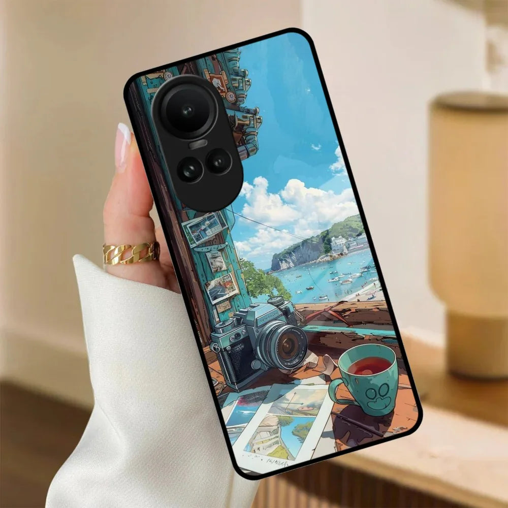 Memoirs in Color Glass Case Cover For Oppo - ShopOnCliQ